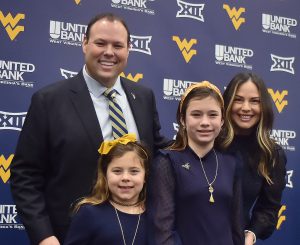 WVU's new athletic director is an unapologetic girl dad and college hoops junkie